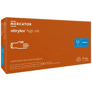 Mercator Medical Nitrylex High Risk 100 ks Rozměr: XL