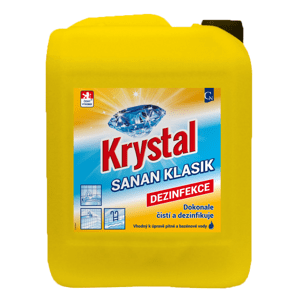 Krystal Krystal Sanan Klasik dezinfekce s aktivním chlórem kanystr 5 l Varianta: KRYSTAL Sanan Klasik 5L