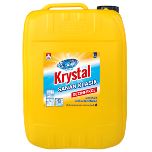 Krystal Krystal Sanan Klasik dezinfekce s aktivním chlórem kanystr 5 l Varianta: KRYSTAL Sanan Klasik 20L