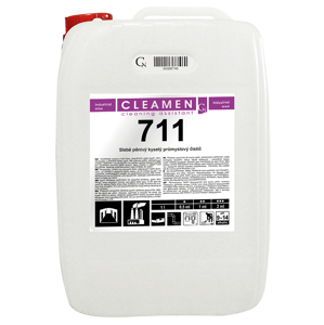 CLEAMEN 711 Slabě pěnivý kyselý průmyslový čistič Varianta: CLEAMEN 711 Slabě pěnivý kyselý průmyslový čistič, 21kg