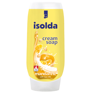 Isolda krémové mýdlo Mandarinka se sojovým mlékem 1 l Varianta: ISOLDA mandarinka, krémové mýdlo 500ml - CLICK&GO!